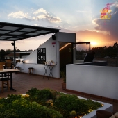 Restaurante con roof garden y terraza en Puebla  - Gru Grú Restaurante