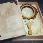 Invitaciones espejo de XV años  - Detalles by Claroscuro