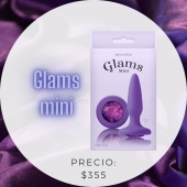 Glams Mini Purple, podrás experimentar sensaciones únicas sin vibración. Su diseño en su suave material de silicona garantizan una experiencia cómoda y segura. - Lilith & Lust - Sex Shop