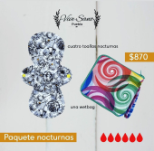 Anímate a probarlas, regulan tu periodo y cantidad de fluido, sabías que las toallas comerciales están fabricadas de materiales altamente dañinos para nuestro cuerpo, además que duran más de 500 años en el ambiente. - Vive Sano