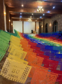  - La casita de papel picado