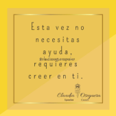  - Claudia Oseguera Coach