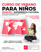Curso de Verano para Niños en la Alianza Francesa