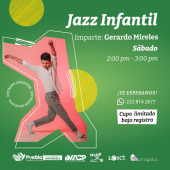 Taller Jazz Infantil en Puebla
