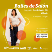 Taller Bailes de Salón en Puebla