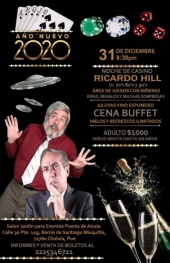 Noche de Casino - Show En Vivo de Ricardo Hill en Puebla