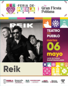 Reik en la Feria de Puebla