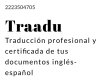 Traducciones por perito