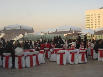 Hermosa terraza para eventos sociales en renta  - Atrium - Complejo Comercial - Puebla