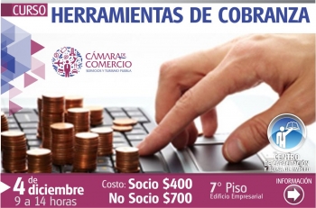 Realizar una sesión en la cual el participante obtenga información que le permita efectuar la cobran...