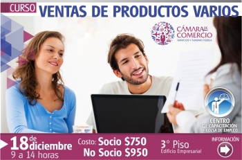 Obtener los conocimientos y herramientas necesarios para ejecutar un proceso de ventas efectivo.

...