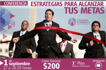 OBJETIVO: Generar estrategias en los participantes que les permitan alcanzar sus metas y objetivos, ...