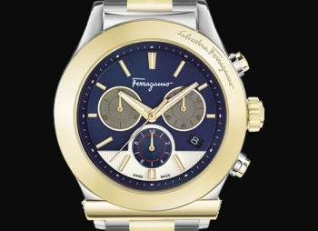 FERRAGAMO 1898 CHRONOGRAPGH - 42 mm - Cuarzo - Acero y piel - Bauer Joyeros - Puebla
