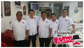 Equipo Peluquería Retro D.M. - Barbería y Peluquería Retro D.M. Puebla - Puebla