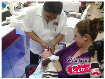 Nuestro cliente más pequeño - Barbería y Peluquería Retro D.M. Puebla - Puebla