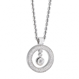 ROBERTO COIN CENTO COLLAR

Large Shiny Large Pave pendant, dije péndulo chico con bisel de brillan...