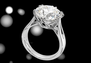 ROBERTO COIN CENTO ANILLO

Montadura Bella con 2 brillantes a los lados Cento y oro blanco en 18k ...