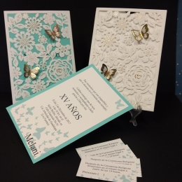 Nuevos diseños de invitaciones para xv años  - Detalles by Claroscuro - Puebla