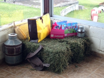 Mesa de regalos muy propio de un rancho - Granja Didáctica El Ranchito - Puebla