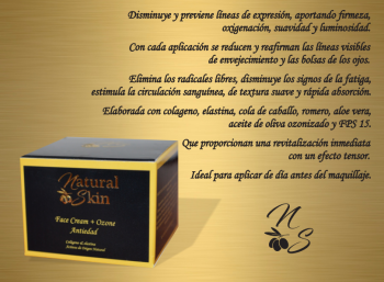 Face cream + ozone Antiedad - Ozono - Productos médicos, ambientales y naturales - Puebla