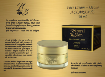 Face cream + Ozone Aclarante - Ozono - Productos médicos, ambientales y naturales - Puebla