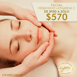 Facial hidratante con todos los beneficios de la vitamina C.
40% de DESC. 8 de marzo único día! - S...