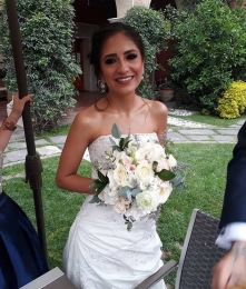 Ramo de flores para novia - Botoncito Corazón  - Florería Botoncito Corazón - Puebla