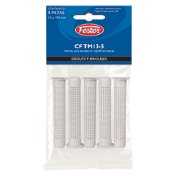 CF TM 13-5
Tamices de 13 x 100 mm para anclajes en superficies huecas.
PRESENTACIÓN: Bolsa con 5 p...
