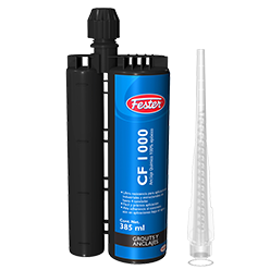 FESTER CF 1000
Anclaje químico 100% epóxico
DESCRIPCIÓN: Es un sistema de fijación estructural 100...