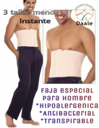 FAJA COLOMBIANA PARA HOMBRE. Disminuye pancita al instante y su uso contante lo hace de manera perma...