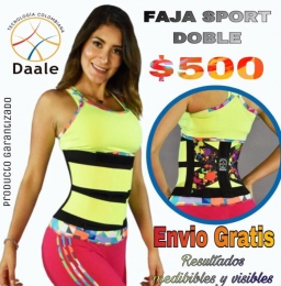 Faja Sport Doble: Resultados medibles y visibles con Daale. - Fajas Colombianas Daale - Puebla