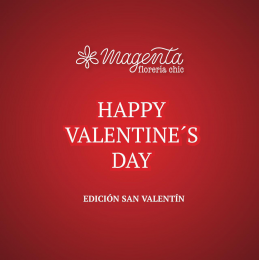 Colección de arreglos florales para San Valentín - Magenta - Florería Magenta - Puebla