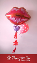 El regalo ideal este San Valentín son globos y arreglos florales de Magenta - Florería Magenta - Pue...