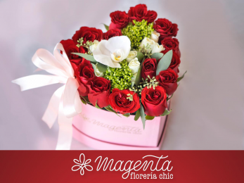 Colección de arreglos florales para regalar en febrero de Magenta - Florería Magenta - Puebla