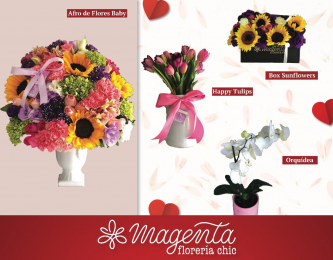 Arreglos florales para regalar en febrero, para que sorprendas a tu pareja, a tu mamá, papá, a tus a...