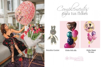 Complementa el regalo de mamá este 10 de mayo con estas bonitas opciones - Florería Magenta - Puebla...