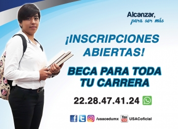 Próximamente Inscripciones abiertas 2019 - USAC Universidad de la Sierra - Puebla