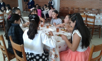 Primera comunión en Colegio Salesiano Progreso Puebla - Colegio Salesiano Progreso - Puebla