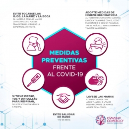 Medidas preventivas - Cámara de Comercio Servicios y Turismo de Puebla CANACO - Puebla