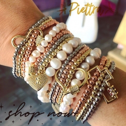 Cadenas triples con candado, listas par lucir - Piettra - Boutique de Accesorios - Puebla