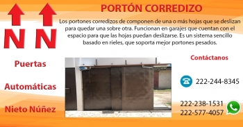 Nieto Nuñez - Puertas Automáticas y Sistemas de Seguridad - Puebla