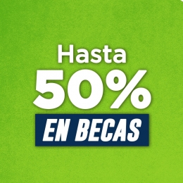 Pregunta por nuestro sistema de becas, en mensualidades y en inscripción, para que puedas formar par...