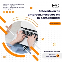 Servicios de contabilidad e impuestos 100% online, con contadores en todo México. - FAC Tax Services...