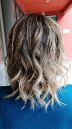 luces en el cabello  - Salón Martin - Puebla