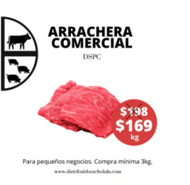 Arrachera comercial (corte delgado)
Faldas en corte tipo arrachera delgadas, pensadas especialmente...